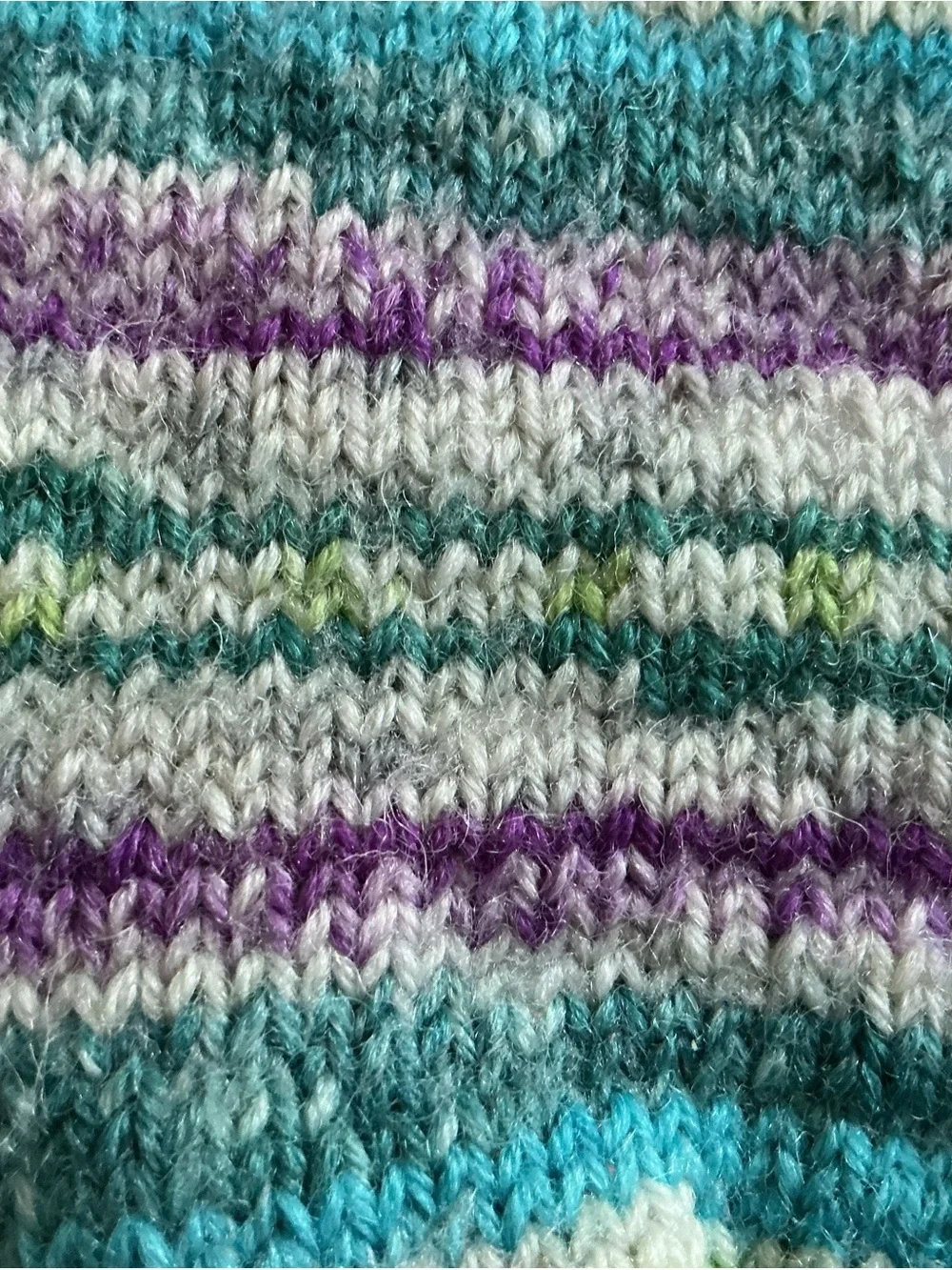 Sybil Shorties handcrafted purple green wool blend below ankle socks 7-8.5 NWT